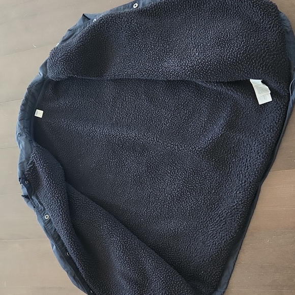 Old Navy Men's Black Shirt Jacket - Picture 5 of 6